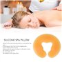 Silicone Spa Oreiller Gel Visage Coussin Corps Dos Gel Oreiller Table de Massage Lit Spa Beauté Massage Oreiller Berceau pour la