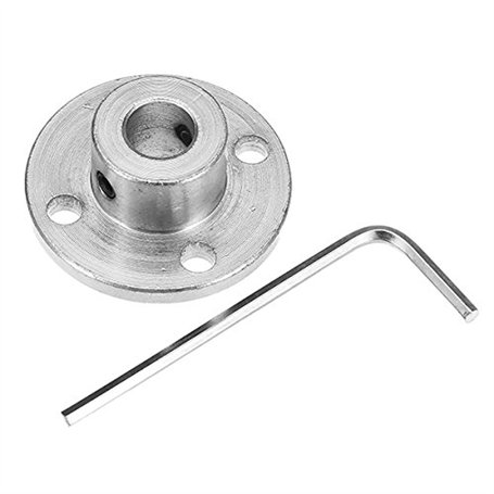 EsportsMJJ 8 Mm Bride D'Accouplement Bride Rigide en Acier Axe De Guidage du Moteur Arbre De Fixation Palier