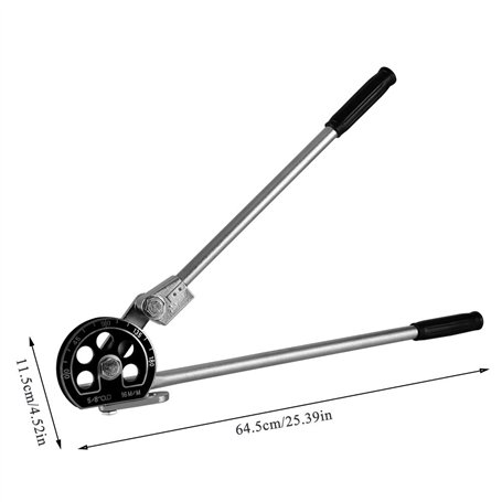 Outil de cintrage de tubes en acier 5/8" dureté professionnelle utile pour tubes en laiton