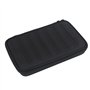 étui pour Harmonica, étui de Transport étuis de Rangement et Pochettes pour 7 Harmonicas en Cuir PU Noir Harmonica à Fermeture é