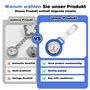 HOSPAOP Lot de 3 montres d'infirmière avec clip - Mouvement à quartz analogique - Montre à gousset - En silicone - Pour homme et