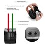 ARPDJK Taille-Crayon électrique, alimenté par USB ou affûteuse électronique Automatique résistante à Piles pour Le Crayon No.2 e