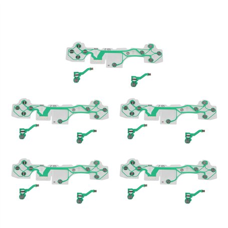 Lot de 5 Câbles Ruban Flexibles pour Poignée PS5