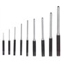 FOUF Lot de 9 Poinçons à Goupilles Cylindriques, Outils de Réparation Portables pour Enlever les Poinçons D'armurier, Ensemble d
