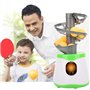 Lanceur de Balles de Ping Pong Automatique Abs Portable avec 10 Balles de Tennis d