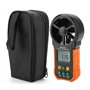 Raguso PM6252A Anémomètre Numérique Compteur de Vitesse du Vent Mesure du Volume D'air Compteur de Mesure du Volume D'air