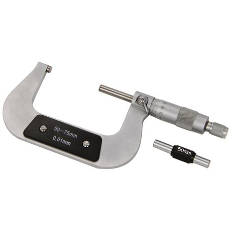 Metrica 44123 Micromètre d'usine 50-75 mm