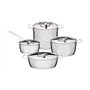 Alessi Ajm100s9 Pots&pans Marmite (Ajm100/20), Faitout (Ajm101/16), Faitout (Ajm101/20), Faitout (Ajm101/24), Casserole à Long M