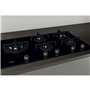 Whirlpool GOA 9523/NB Plaque de cuisson à gaz intégrée, en verre, noir, fonte, 1 000 W