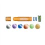CARIOCA Temperello 42674 Lot de 6 bâtons de peinture métallisés pour affiches