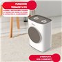 ARDES - AR4P03O SOUND O Radiateur Soufflant Céramique Oscillant 1500W, Radiateur Soufflant avec Tableau de Commande, Radiateur S