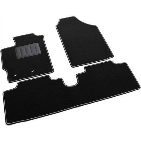 Il Tappeto Auto SPRINT04605 Tapis antidérapants en moquette noire