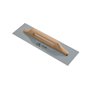 AUSONIA - 42081 TALOCHE POUR STUC AVEC LAME EN ACIER INOX 48X12 FIXÉE PAR DES RIVETS AU MANCHE EN BOIS