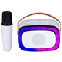 Enceinte avec Microphone Karaoké Trevi Trevi XR 8A01 MINI PARTY Blanc