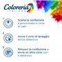 Coloreria Italiana Grey - Teinture pour tissus et vêtements en machine à laver, bordeaux enveloppant, 1 boîte de 350 g