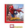 Ciao- Kit Table Fête Party Marvel Spider-Man Crime Fighter 8 Personnes (44 pcs: Assiettes, gobelets, Serviettes) Vaisselle Spide