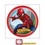 Ciao- Kit Table Fête Party Marvel Spider-Man Crime Fighter 8 Personnes (44 pcs: Assiettes, gobelets, Serviettes) Vaisselle Spide