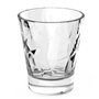 Bormioli Lot de 6 verres transparents 8 cl Diamond Bar liqueur café
