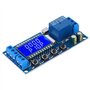 Module de relais de temporisation 5 V 12 V 24 V plage de synchronisation 0.01s-9999min avec écran LCD, prise en charge de l'alim