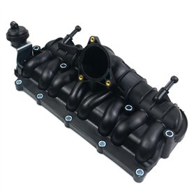 Bisenya Collecteur d'admission avec unité de dépression Compatible avec 2.0 TDI 125KW BMN BKP 2003-2011 03G129713AS 03G129713AF
