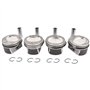Flynsu 4x Piston de moteur 03C107065CK 03C107065BF Remplacement pour Sk0da V W 1.4 TS1 CAVA CAVB BLG BMY MG avec segments de pis
