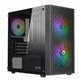 Nuwo Blitz R27 Noir Boîtier Micro-ATX pour PC Desktop Office Gaming Mini Tour 0