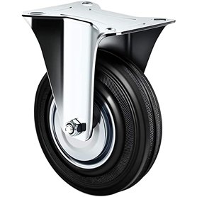 Kippen 1600EX - Roue industrielle avec base fixe. Diamètre 200 mm.