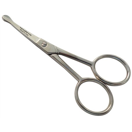 Tenartis 135 Ciseaux de Toilettage à Bouts Ronds pour Tête et Pattes - Fabriqués en Italie