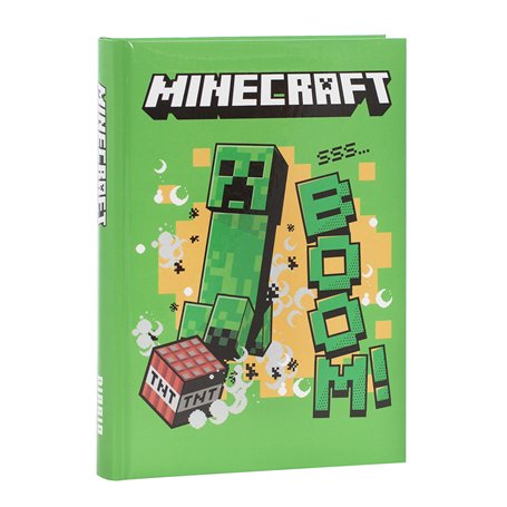 Minecraft Agenda scolaire journalier 12 mois pour enfants et adolescents
