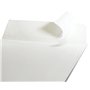 Powersell srls Lot de 25 enveloppes carrées luxe 16 x cm 120 g/m² Couleur ivoire, Blanc crème - participation Mariage, Baptême I