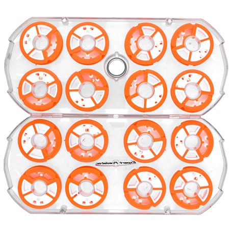 Lot de 16 disques en Mousse EVA pour Bas de Ligne de Ligne de pêche