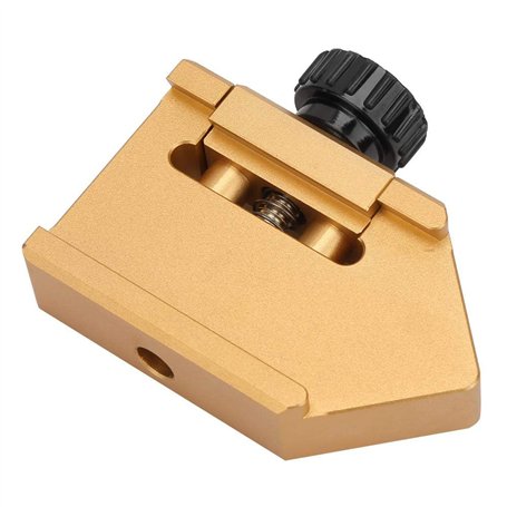 Jauge de bloc de règle de localisateur de règle de calibre de ligne d'angle en alliage d'aluminium de 45 degrés