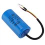 Condensateur CD60 Run avec fil conducteur 250V AC 150uF 50/60Hz pour compresseur d'air de moteur, bleu