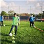 Rhinocerosdance 50 Pièces Plots de Marquage Cônes de Marquage Cone de Signalisation, Materiel Entrainement Football avec Poignée