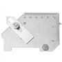 Outil de Mesure de Soudage en Acier, Jauge de Soudure MG-8 Règle d'Inspection de Couture Pont CAM Jauge de Soudage pour Mesure d