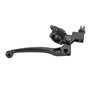 Yctze Levier dembrayage, 22mm 7/8in poignée d'embrayage moto de guidon avec perche pour 50CC-125CC Dirt Pit Bike pour levier fre