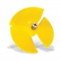 Dolphin Pièce détachée d'origine Hélice Jaune (avec vis) - Référence Produit 9995269-R1