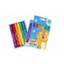 Jovi MY FIRST 1206 Lot de 6 feutres super lavables pour enfants à pointe arrondie Felt Pen Couleurs assorties