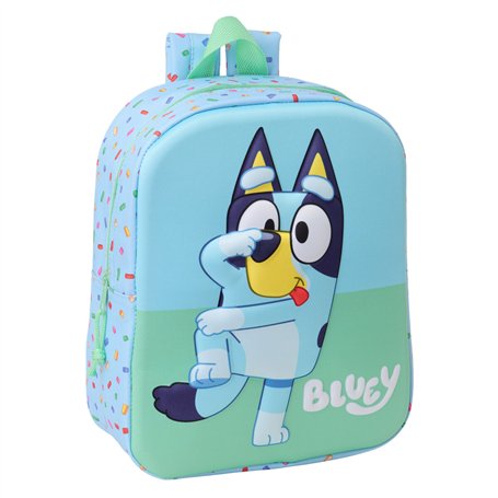 Cartable Bluey Bleu 22 x 27 x 10 cm