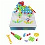 Miniland Valise 97922 180 pièces Motif mosaïque Multicolore