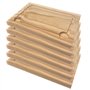 Artema - Assiette en Bois - Planches à Découper - Peuvent être Utilisées Comme Plats De Service - Set 6 pcs - 30*20 cm