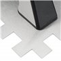 Bellota 5873-20 BIM Truelle pour queue avec denture 20 x 20 mm, manche bi-matière et lame en acier