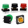 RUNCCI-YUN 80 pcs 12 x 12 x 7.3 mm momentané Tact tactile Push Button Switch Interrupteur tactile Micro Switch 4 broches SMD PCB