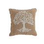 Coussin Home ESPRIT Blanc Marron Arbre Romantique 45 x 15 x 45 cm (2 Unités)