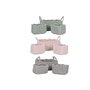 Set de basket Home ESPRIT Beige Gris Rose Corde (3 Pièces) (3 Unités)