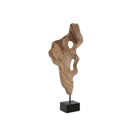 Figurine Décorative Home ESPRIT Noir Marron Clair Moderne 26 X 8 X 56 CM