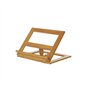 DAMDAM GO | Support de lecture ajustable en bois MDF blanc 30 x 24 x 7 cm