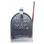 Arregui E2101 American Style Boîte aux lettres simple Aluminium Acier inoxydable L (magazines et enveloppes C4) 22 x 48 x 17 cm