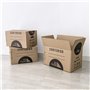 BOXPACKING | Cartons Déménagement | Lot de 10 Boite Carton Demenagement, Emballage | 50x30x30 cm | Avec Poignées | Boite Rangeme