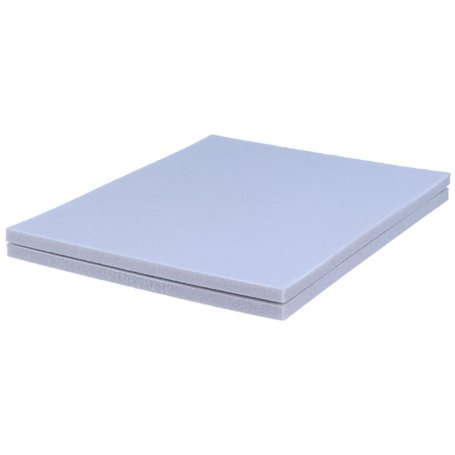 INNSPIRO Lot de 2 éponges abrasives Super Flexibles Grain Fin 1000 et microfibre-280 14 x 11 x 0